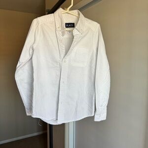 Children's Place Boys Long Sleeve Oxford Button Down Shirt